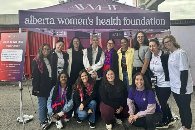 AWHF Kicks Off “Settle the Score” Campaign at Calgary Wild FC Match