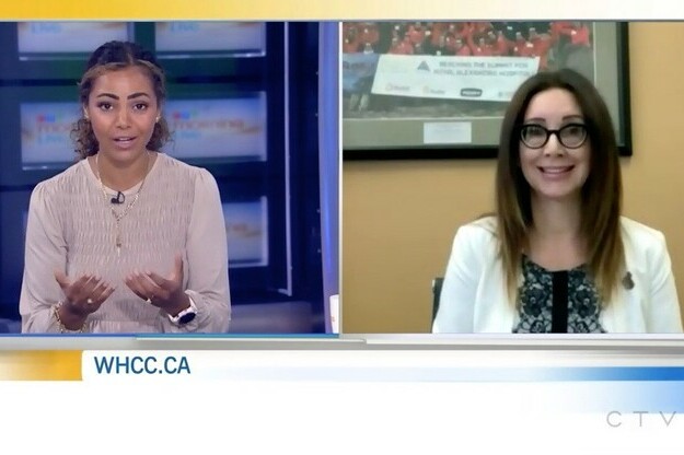 Discussing Women's Healthcare and the WHCC with CTV Calgary
